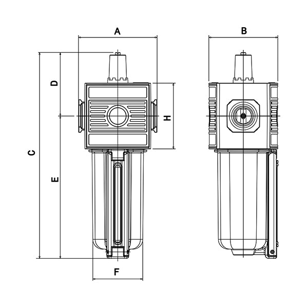 E/21 MEDIUM - Lubrificatore modulare - TECNOPOLIMERO o METALLO - Ani E/21 MEDIUM - Lubrificatore modulare - TECNOPOLIMERO o METALLO - Ani